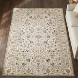 Dhruv Multicoloured Distressed Machine Washable Large Rug