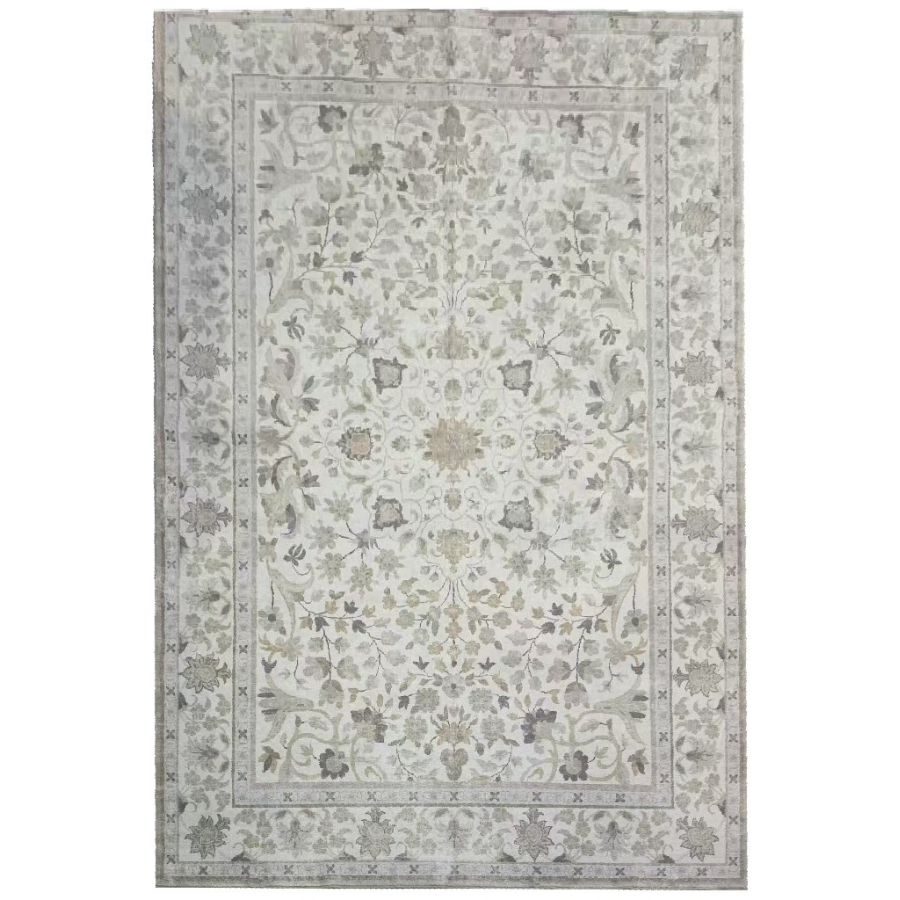 Dhruv Multicoloured Distressed Machine Washable Rug