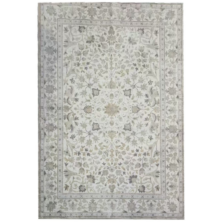 Dhruv Multicoloured Distressed Machine Washable Rug