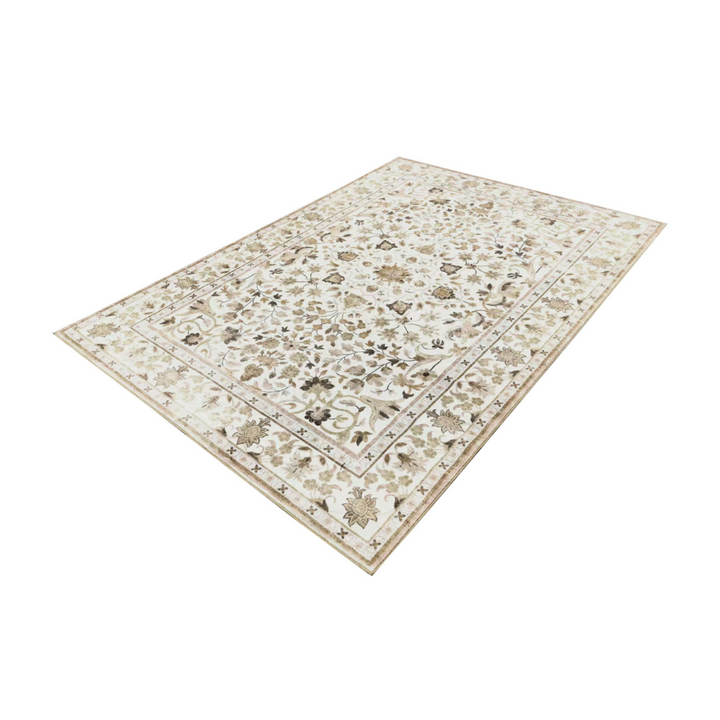 Dhruv Multicoloured Distressed Machine Washable Large Rug