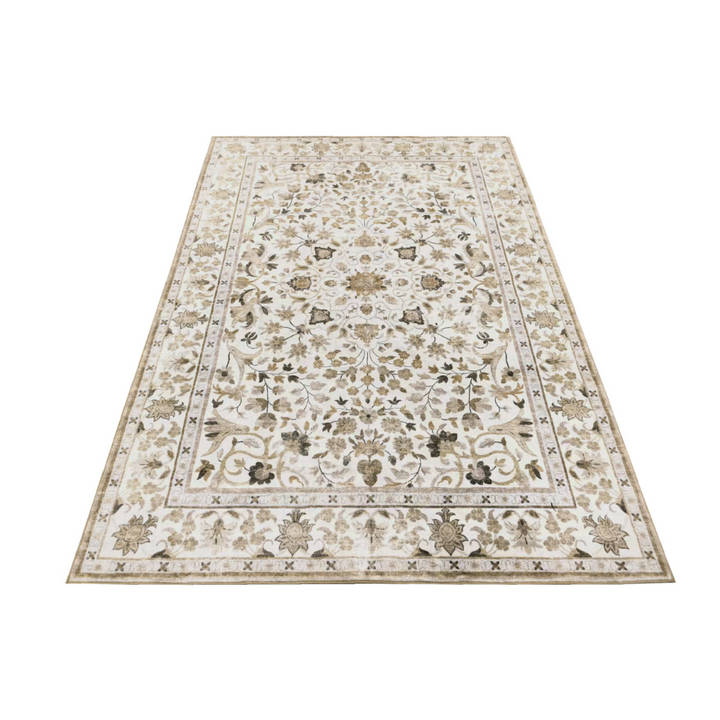 Dhruv Multicoloured Distressed Machine Washable Large Rug