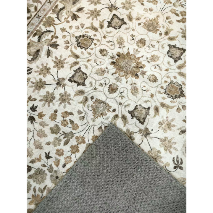 Dhruv Multicoloured Distressed Machine Washable Large Rug