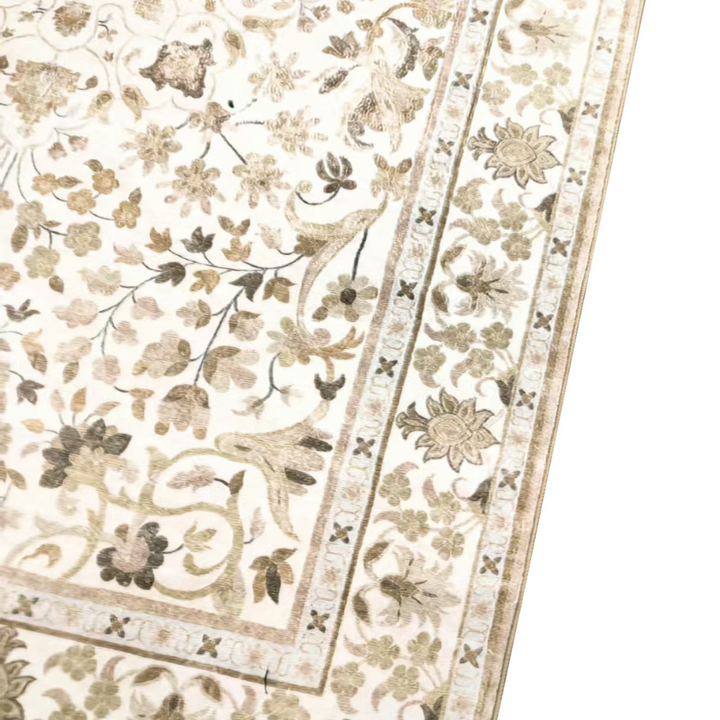 Dhruv Multicoloured Distressed Machine Washable Large Rug