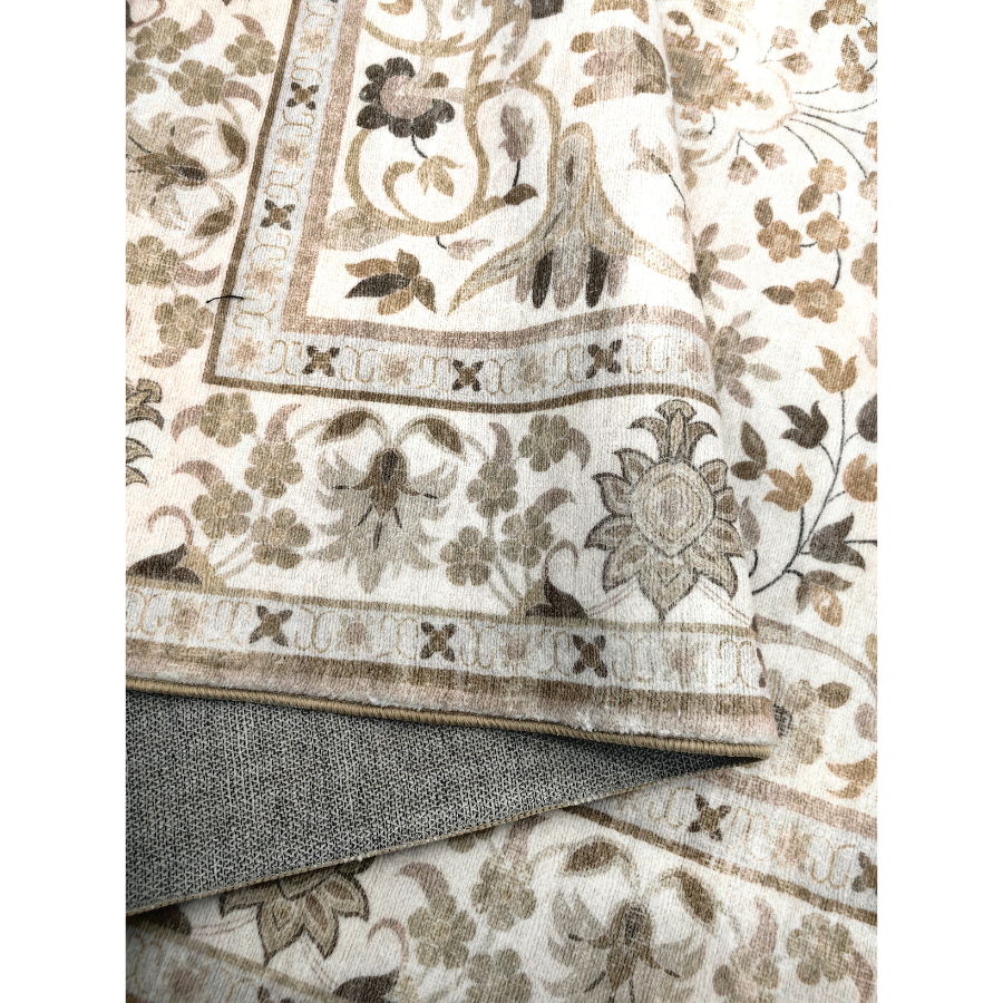 Dhruv Multicoloured Distressed Machine Washable Large Rug