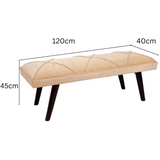 Diana Upholstered Ottoman – Soft Fabric Pouffe – Buy Online in Australia