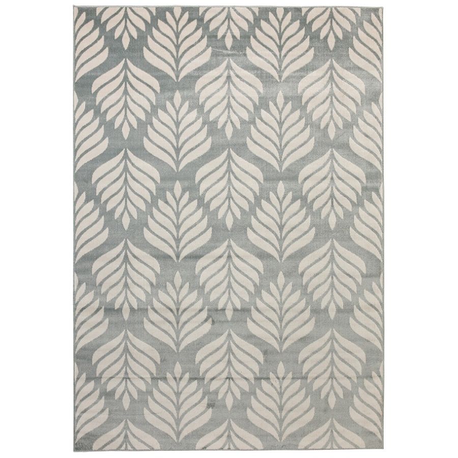 Dibang Aqua Light Green and Cream Indoor Outdoor Large Rug