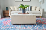 Celeste Beige Upholstered Ottoman - Fab Habitat , Benches, 