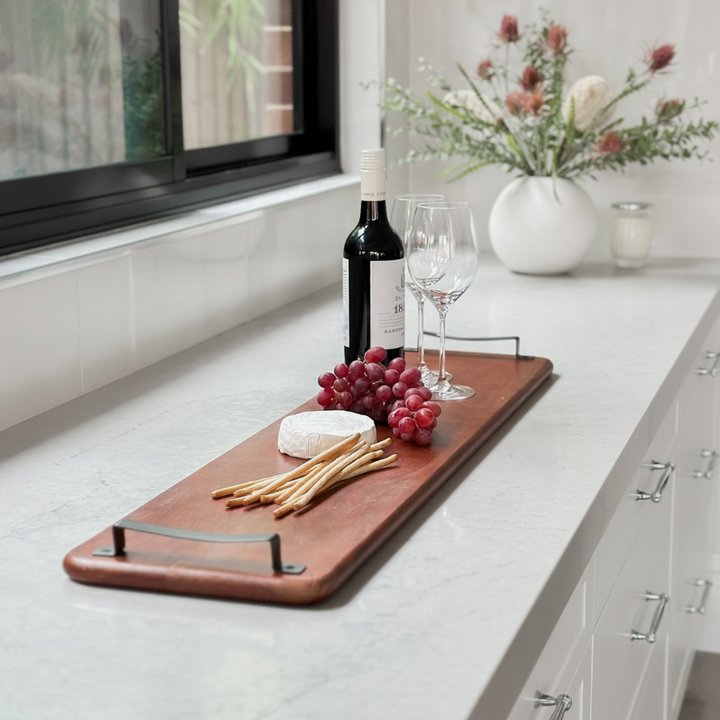 Duqqa Mango Wood 100x25cm Serving Board - Fab Habitat , Serving Boards, 