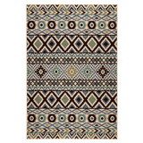 El Paso Aztec Polypropylene Large Outdoor Rug - Fab Habitat , Outdoor Rugs,