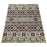 El Paso Aztec Polypropylene Large Outdoor Rug - Fab Habitat , Outdoor Rugs,