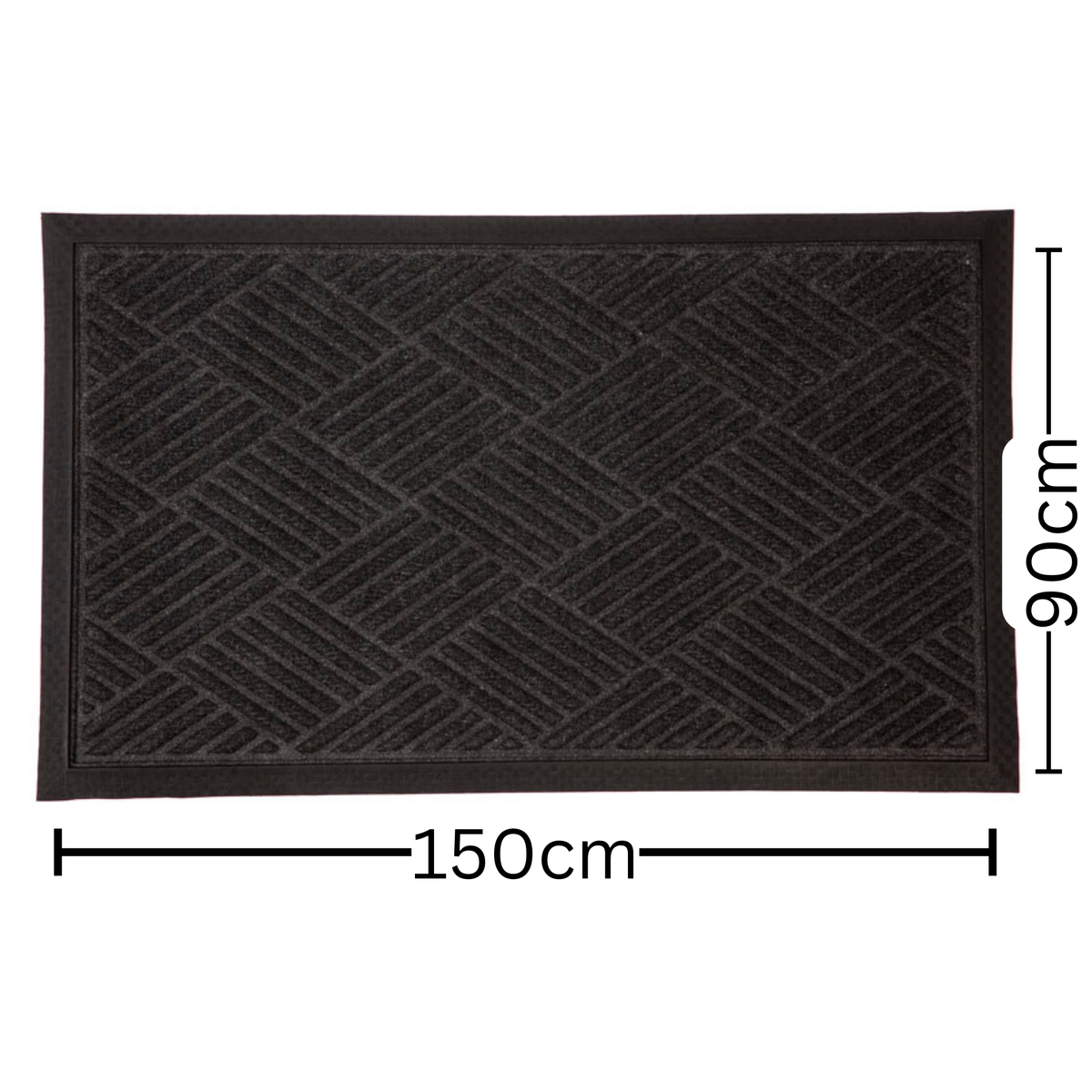 Ellora Natural Coir Doormat 90x150cm – Large Entry Rug – Buy Online in Australia