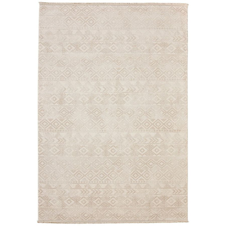 Erika Beige Distressed Rug