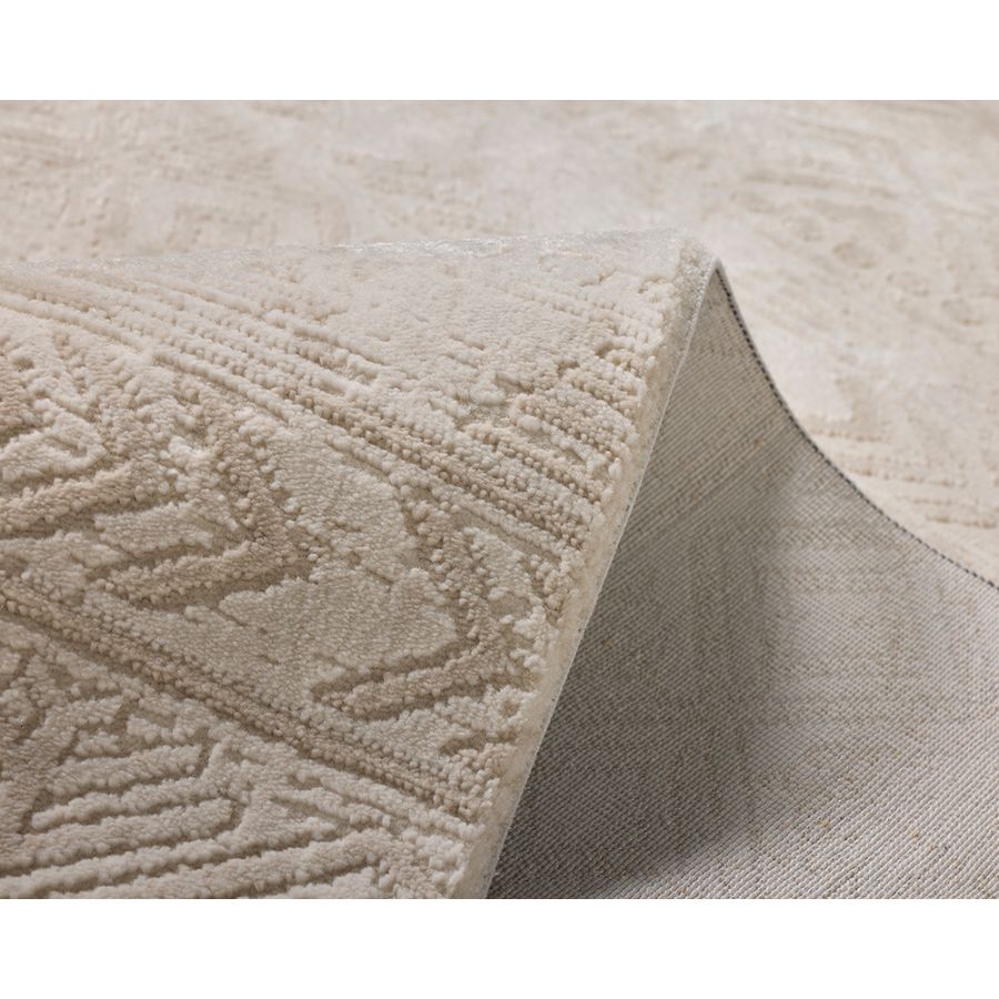 Erika Beige Distressed Runner Rug