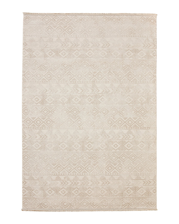 Erika Beige Distressed Rug