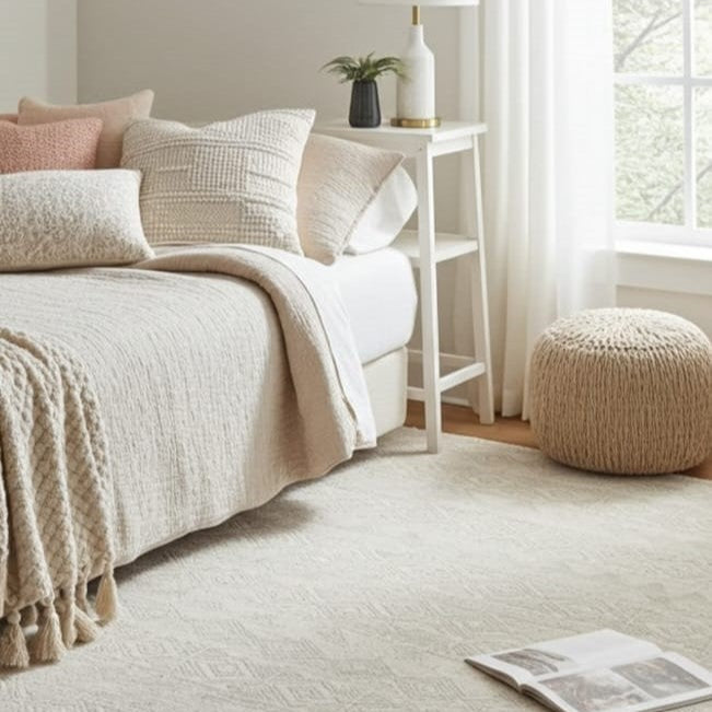 Erika Grey Distressed Large Rug