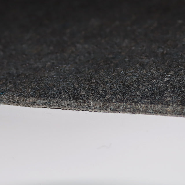 Close-up texture of Filter recycled plastic rug – neutral grey tones – buy online in Australia