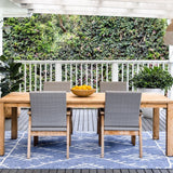 Agatti Tribal Outdoor Large Blue Rug - Fab Habitat , Outdoor Rugs, 