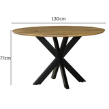 Faye Natural Wooden Console Table – 120cm Hallway Table – Buy Online in Australia