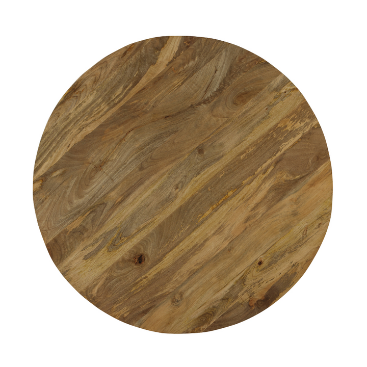 Faye Natural Finish 130cm Round Dining Table - Fab Habitat , Kitchen & Dining Furniture, [product_size],