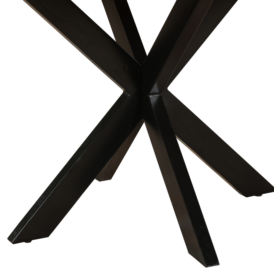 Faye Natural Finish 130cm Round Dining Table - Fab Habitat , Kitchen & Dining Furniture, [product_size],