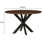 Faye Walnut Timber Console Table – 120cm Entry Table – Buy Console Tables Online in Australia