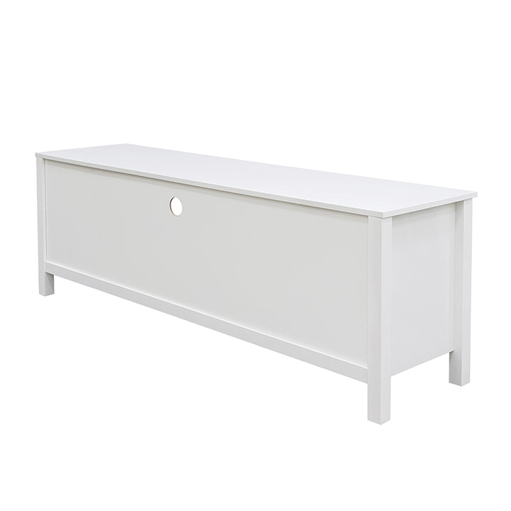 Floriana White 157cm Entertainment TV Unit with 3 Drawers - Fab Habitat , TV Units, [product_size],