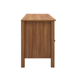 Floriana Walnut 157cm Entertainment TV Unit with 3 Drawers