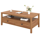Floriana Walnut 121cm Coffee Table with 2 Drawers