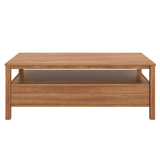 Floriana Walnut 121cm Coffee Table with 2 Drawers