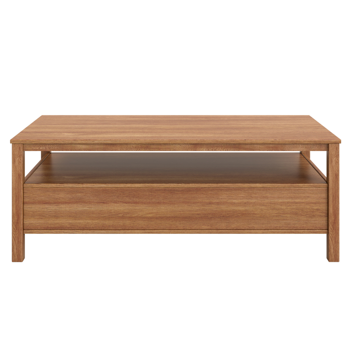 Floriana Walnut 121cm Coffee Table with 2 Drawers