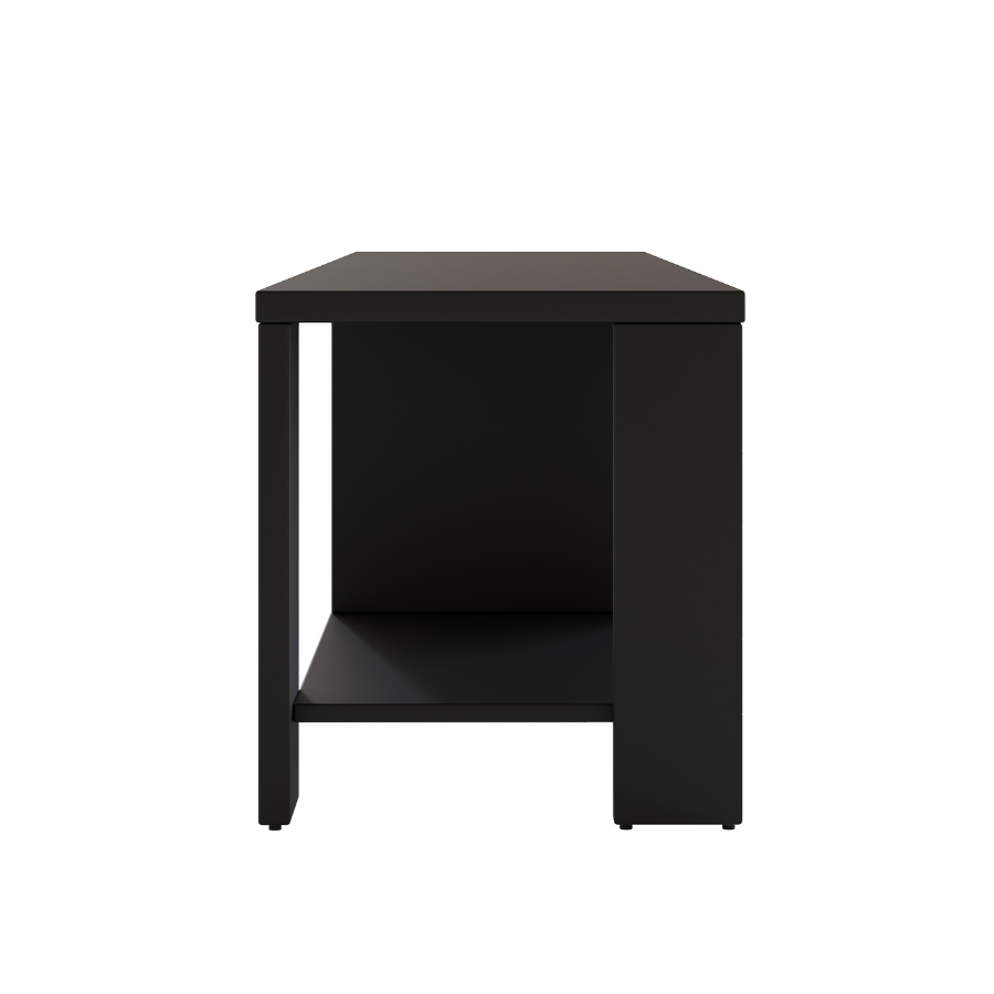Fontana Black 150cm Entertainment TV Unit