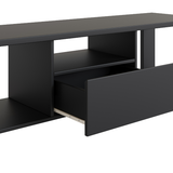 Fontana Black 150cm Entertainment TV Unit
