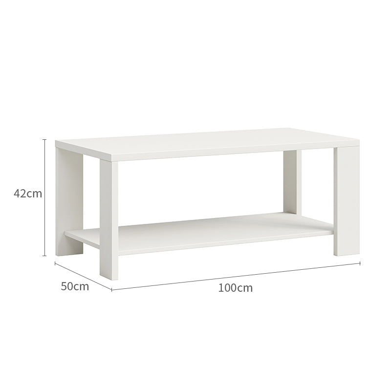Fontana White 100cm Coffee Table