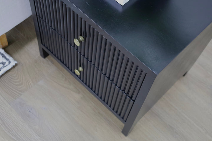 Top detail of Byron console in natural tone – 120cm – buy online in Australia