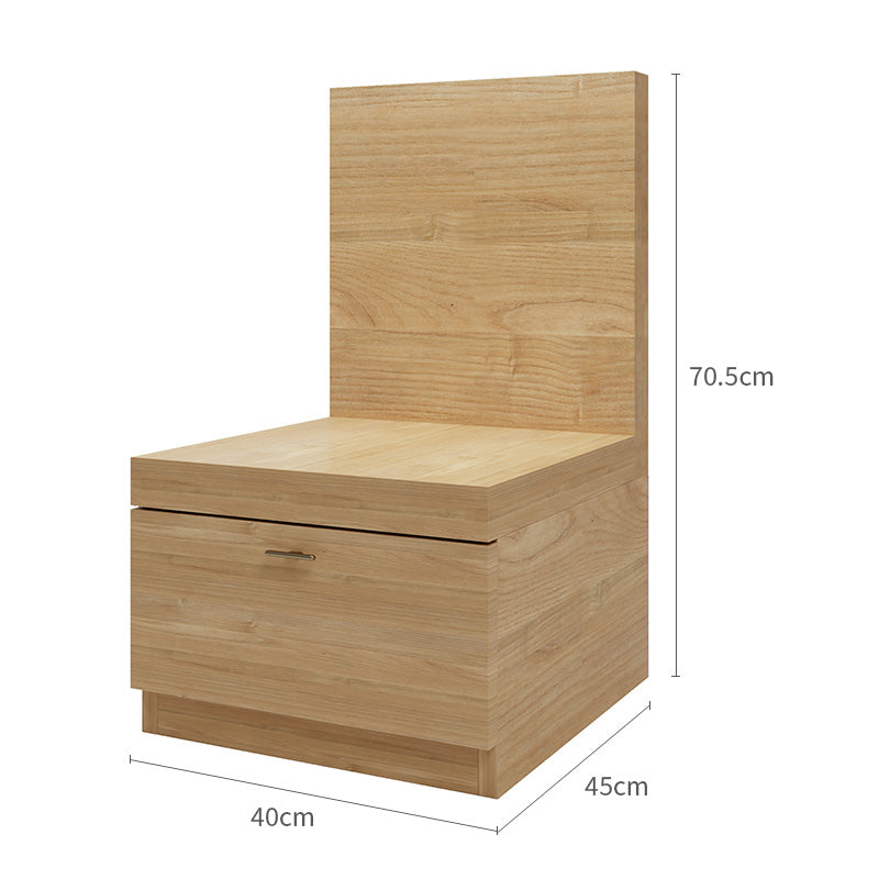 Fuji Side Table – Natural Timber with Drawer – Buy Side Tables Online in Australia
