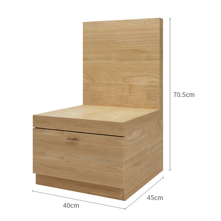 Fuji Side Table – Natural Timber with Drawer – Buy Side Tables Online in Australia