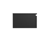 Modern black chair with powder-coated frame – durable metal chair – buy online in Australia