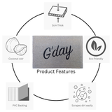 G’Day Coir Welcome Mat – Eco-Friendly Doormat – Buy Online in Australia