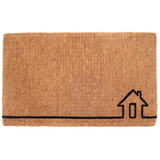 Ghar Natural Coir Doormat - Fab Habitat , Doormats, 