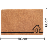 Ghar Natural Entry Coir Mat 60x90cm – Eco-Friendly Doormat – Buy Online in Australia