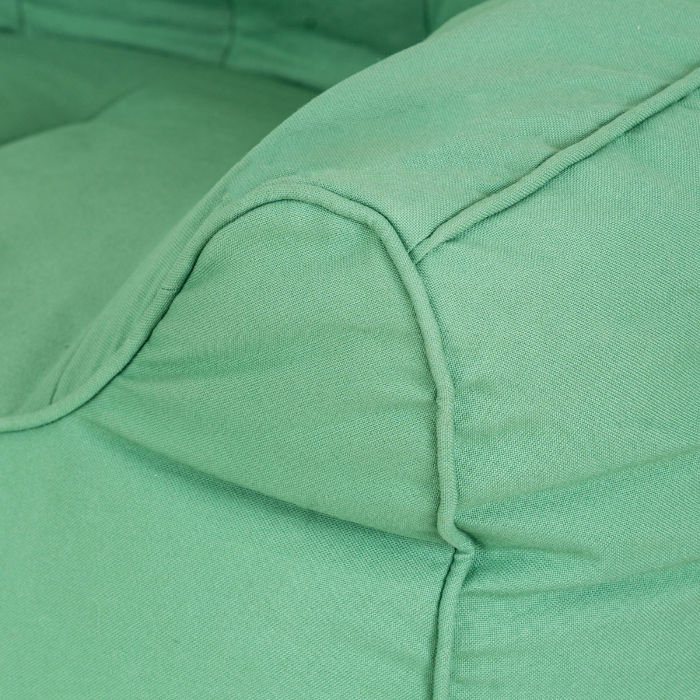 Atria Green Outdoor Bean Bag Umbrella Sofa with Handle