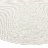 Hazel Cream Round PET Indoor Outdoor Rug