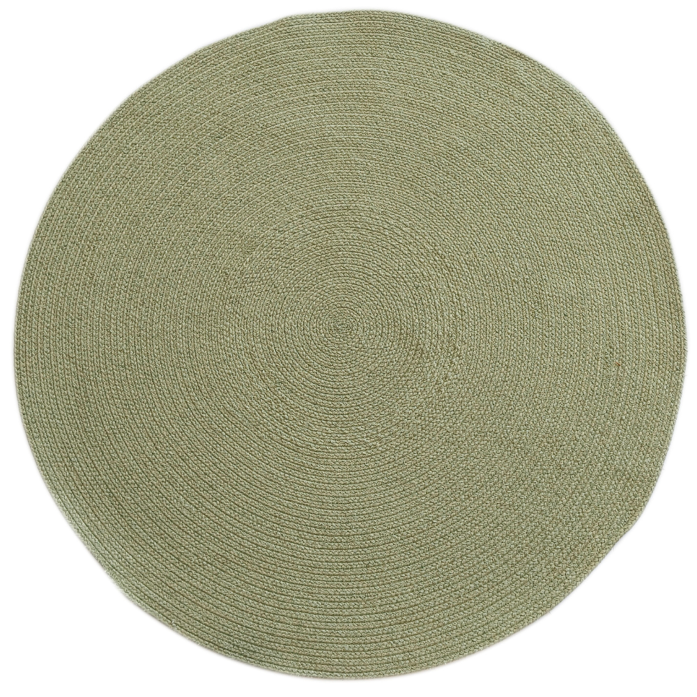 Hazel Sage Round PET Indoor Outdoor Rug