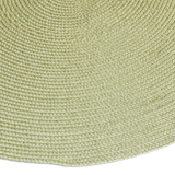 Hazel Sage Round PET Indoor Outdoor Rug