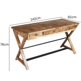 Holmes 3 Drawer Timber Bedside Table – Buy Bedside Tables Online in Australia