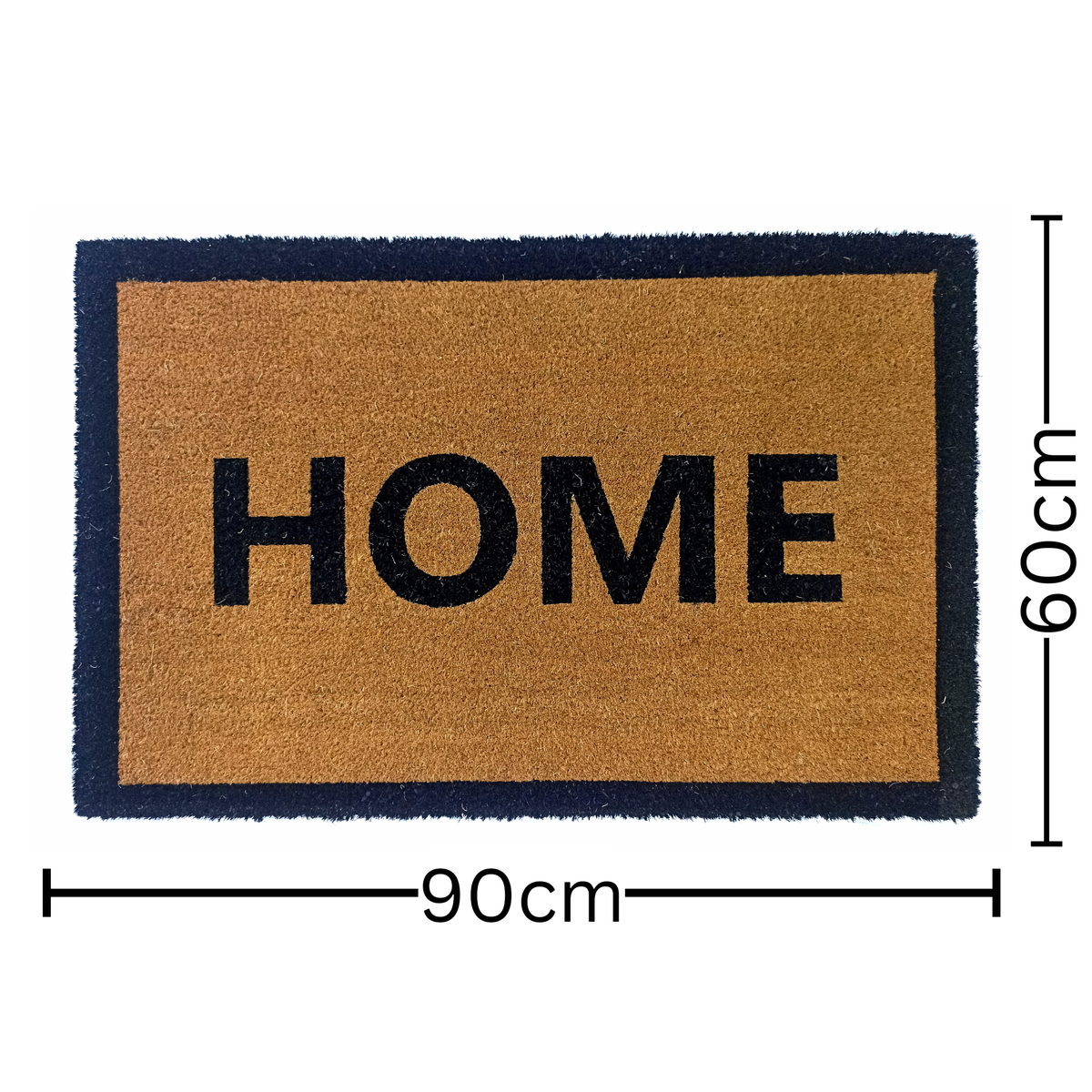 Home border natural doormat 60x90 cm – shop front door mats in Australia