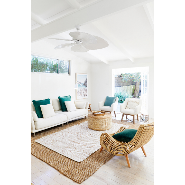 IBIS White Large Jute Rug for Living Room - Fab Habitat , Jute Rug, 