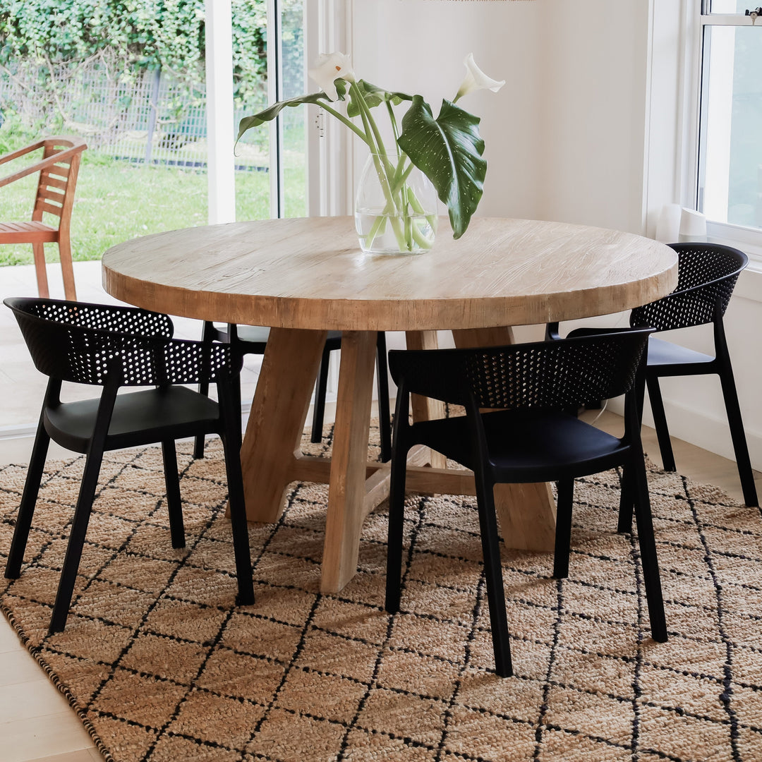 Santacruz Black Outdoor Chair - Fab Habitat , Outdoor Furniture,