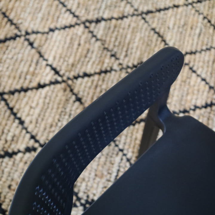 Santacruz Black Outdoor Chair - Fab Habitat , Outdoor Furniture, [product_size],