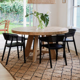 Anant Black and Natural Diamond Large Jute Rug - Fab Habitat , Jute Rug, 